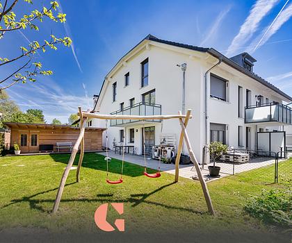 Traumhafte Erdgeschosswohnung in München-Lochhausen mit ca. 400 m² Privatgarten & großer Terrasse
