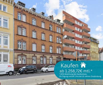 ++Denkmalgeschützte Fünfzimmerwohnung in zentraler Lage Offenbachs++