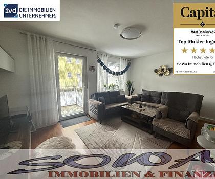 Gut geschnittene 3 Zimmer Wohnung mit Balkon in Neuburg - Ein Objekt von Ihrem Immobilienpartner SOWA Immobilien und Finanzen