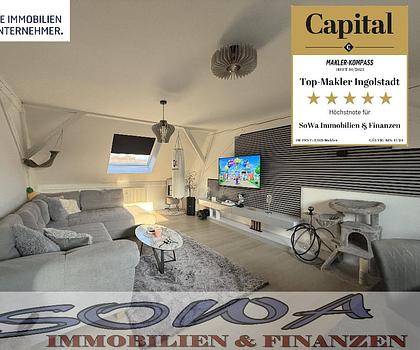 Helle, gut geschnittene 3 Zimmer Wohnung mit Carport und Garten in Neuburg - Ein neues Zuhause von SOWA Immobilien und Finanzen Ihr Experte vor Ort