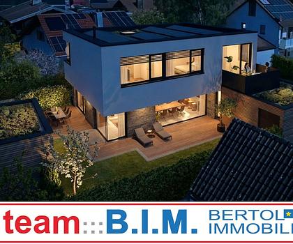 Edle Bauhausvilla auf exklusivem Grundstück in Seenähe.