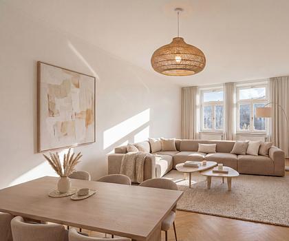 Wohlfühlflair in Neuhausen: Reizvolles 3-Zimmer-Stadtdomizil mit Stil und Charme