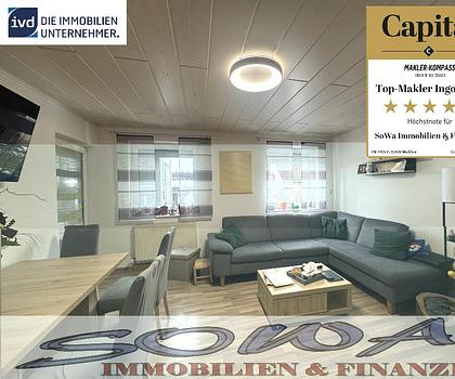 Gut geschnittene 3 Zimmer Erdgeschoss Wohnung mit Garten und Garage in Neuburg - Ein Objekt von Ihrem Immobilienpartner SOWA Immobilien und Finanzen