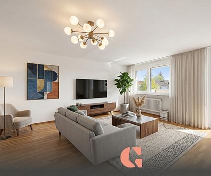 Helle Wohnung mit Süd-/West Balkon - Bitte Hausgeld beachten!