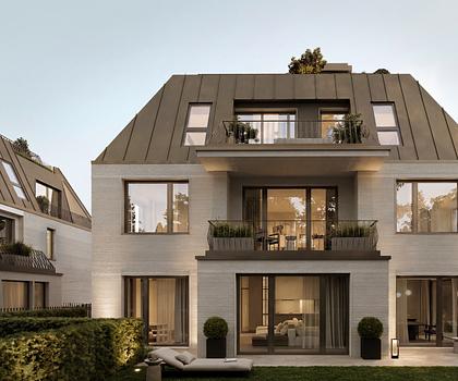 Neubau: Rarität im Herzogpark - 5-Zimmer-Penthouse mit Roofgarden und privatem Liftlanding