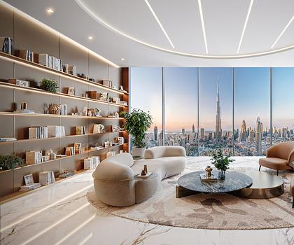 Presidential Suite mit Weitblick und Pool auf dem Balkon - Vollmöbliert - Finanzierungsplan