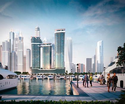 Penthouse in Dubai Harbour - Sobha Sky Edition