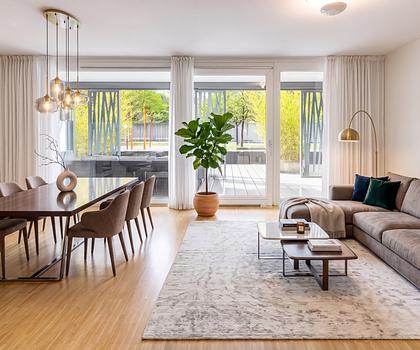 Urban wohnen mit ruhigem Flair: Vermietete 2-Zimmer-Wohnung mit Südterrasse