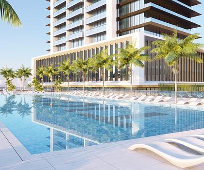 3 Zimmer im Jumeirah Village Circle - Vollmöbliert