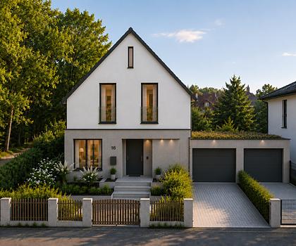 Wohnen am Waldrand
– Exklusives Neubau-Einfamilienhaus in Münchens begehrtester Naturlage