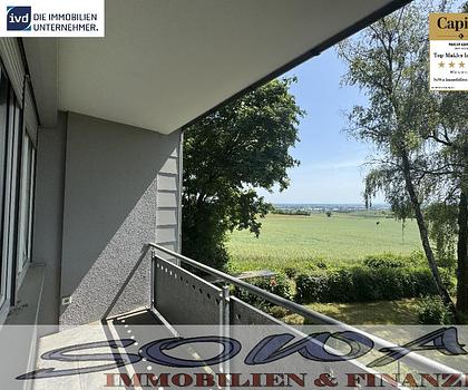 3 Zimmerwohnung mit traumhaften Ausblick - Natur und doch Stadtnahe in Kreut / Oberhausen bei Neuburg zu verkaufen - Ein Objekt von Ihrem Immobilienpartner SOWA Immobilien und Finanzen