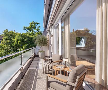Charmante 3,5-Zimmer-Wohnung mit sonniger Terrasse in Südausrichtung