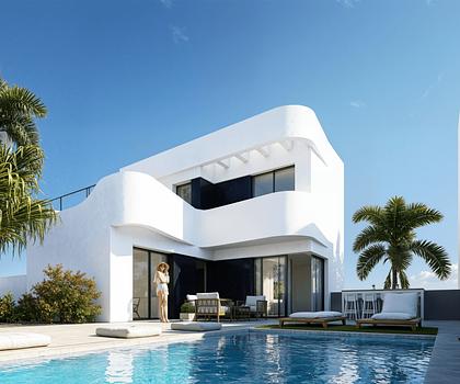 Luxuriöse Villa in der Nähe erstklassiger Golfplätze.