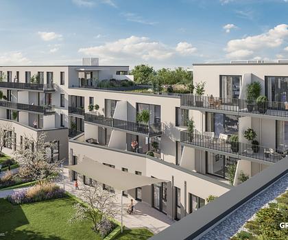 Dachterrassen(t)raum: 3-Zi.-Whg. mit Dachgarten in Südausrichtung und sep. Gäste-WC