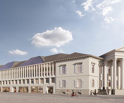 Exklusive Neubau-Büroflächen in historischem Ambiente in bester Innenstadtlage von Karlsruhe