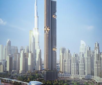 DWTN Residences - Burj- und Meerblick